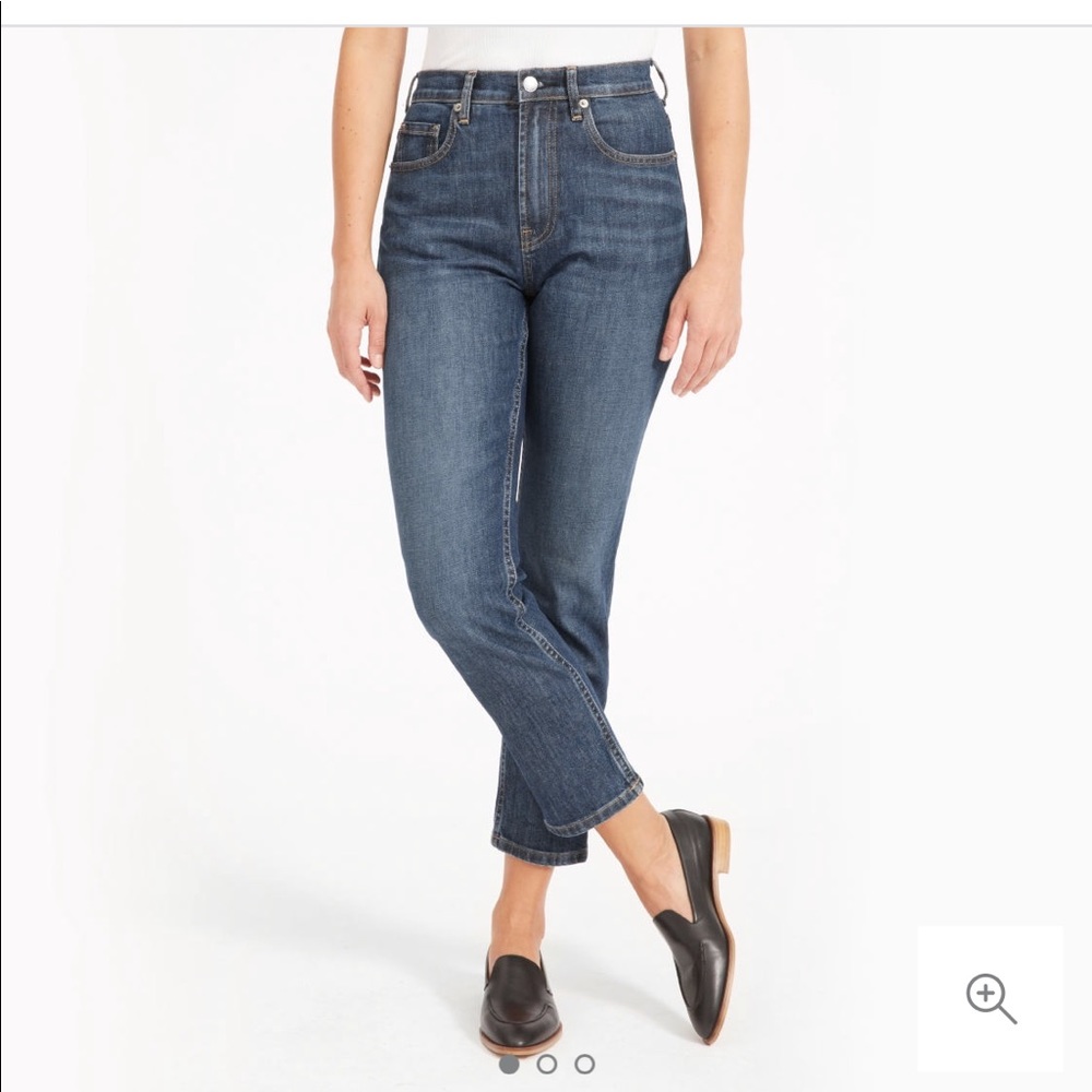 Everlane Cheeky Straight ankle jeans
